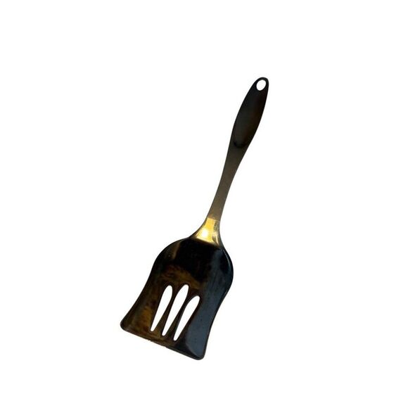 Stainless Steel Slotted Turner Spatula By Amco 13-10 8599 Rust Proof Kitchen Ute - Picture 3 of 5